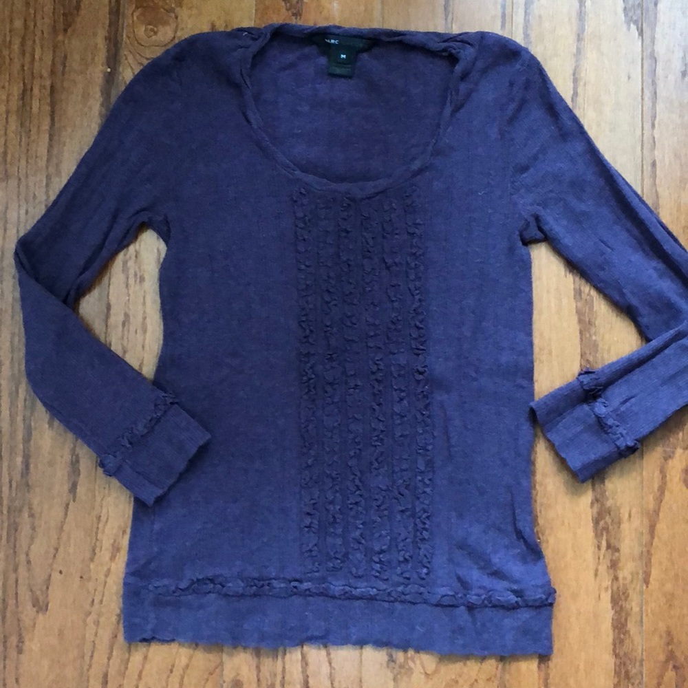 Marc By Marc Jacobs purple knit top